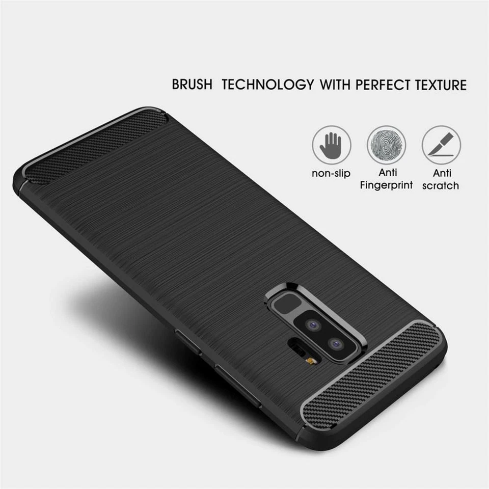 HANDY HÜLLE TPU SOFT CASE CARBON FIBER MUSTER BRUSHED DESIGN FLEXIBEL ANTI SHOCK - Bild 2 von 4