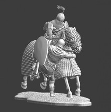 Northern Crusades Miniatures Medieval Calvary Knight fighting Crusader 3D Model