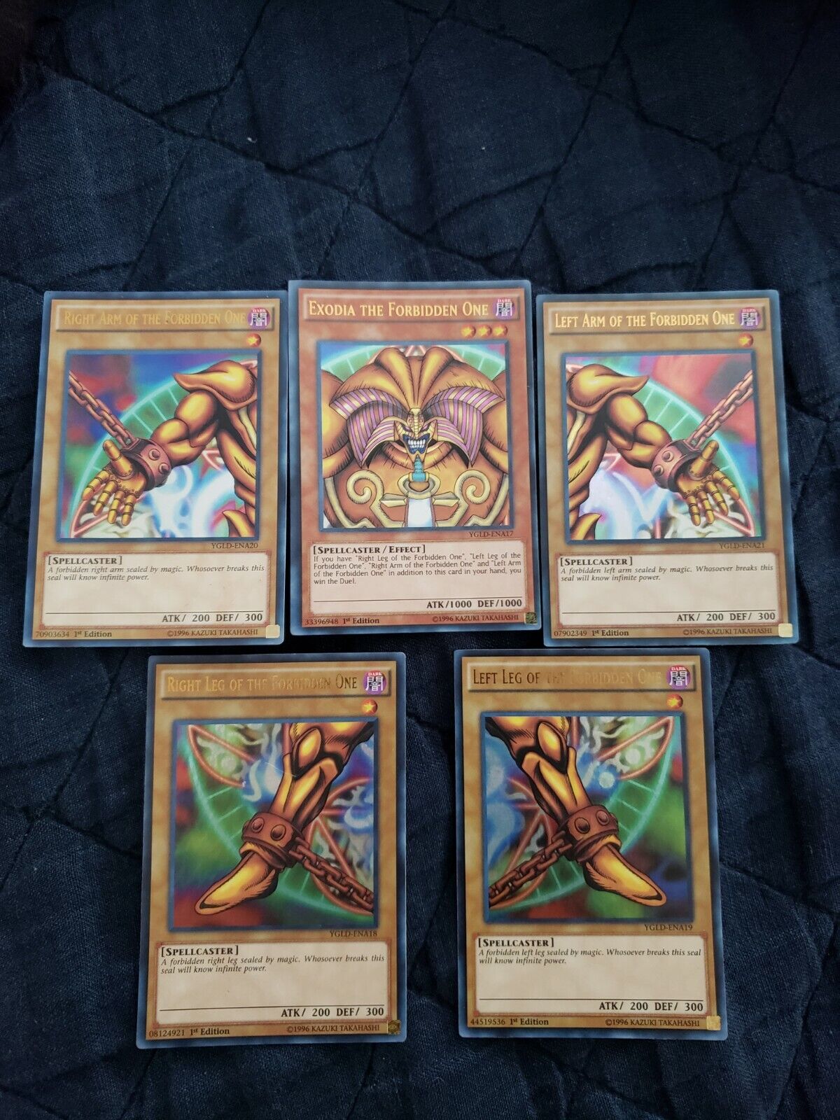 Exodia the Forbidden One Card Pin Set Yugioh Enamel Pins -  Portugal