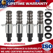 4X Camshaft Timing Solenoid Valve VCT VVT For Ford F-150 Lincoln 17-24 3.5L 5.0L