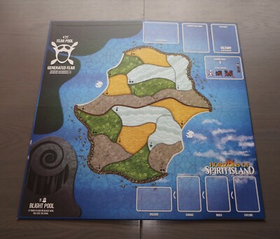 Greater Than Games Spirit Island Branch & Claw Lot De 2 Panneaux Po Remplacer Les Cartes De Jeu Existantes Greater Than Gam Amz
