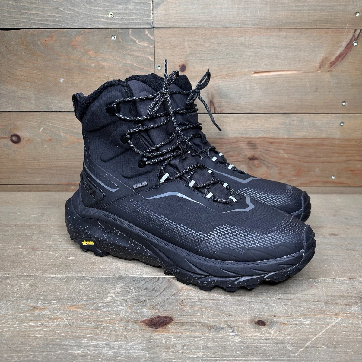 Hoka Men’s Kaha 2 Low GTX Waterproof Leather Hiking Shoes Vibram Size 11.5D Navy HOKA ONE ONE® Kaha 3 GTX for Men | HOKA ONE ONE® main image 4
