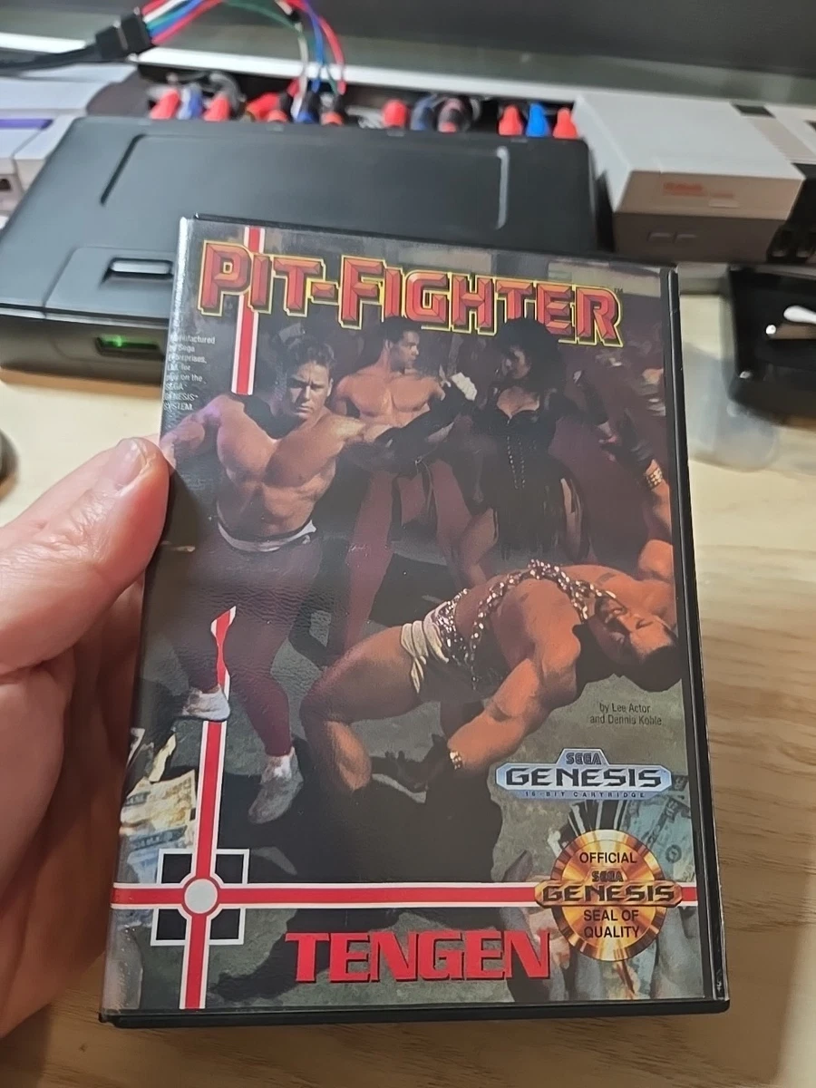 Jeu PIT FIGHTER Mega Drive - COMPLET Et En état PARFAIT - Sega Genesis