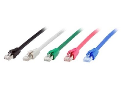 Equip Patch Cable Cat8.1 S/FTP 2x RJ45 Black