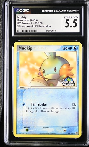 Mudkip graded CGC 5.5 for sale on eBay