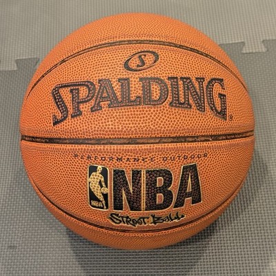 Spalding NBA Street Basketball Ball Rubber Orange Outdoor 29.5  Official Size 7