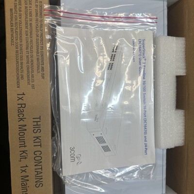 Superstack 3 Baseline 10/100 Switch 16-port (3c16470) And 24-port (3c16471) 