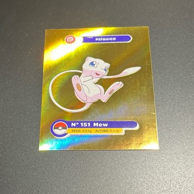 2024 POKEMON Mew Last Evolution Sticker  PERU Limited Edition Foil