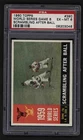 1960 Topps Baseball #390 World Series Game 6 Scrambling After Ball PSA 6 EX-MT