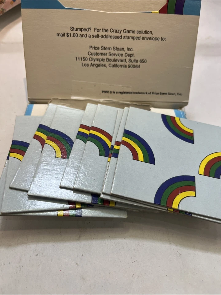 Magic Square The Crazy Puzzle Games Price Stern Sloan Rare Vintage Games X6 - Image 2 of 4