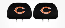 New Team ProMark NFL Chicago Bears Head Rest Covers For Car Truck Suv Van