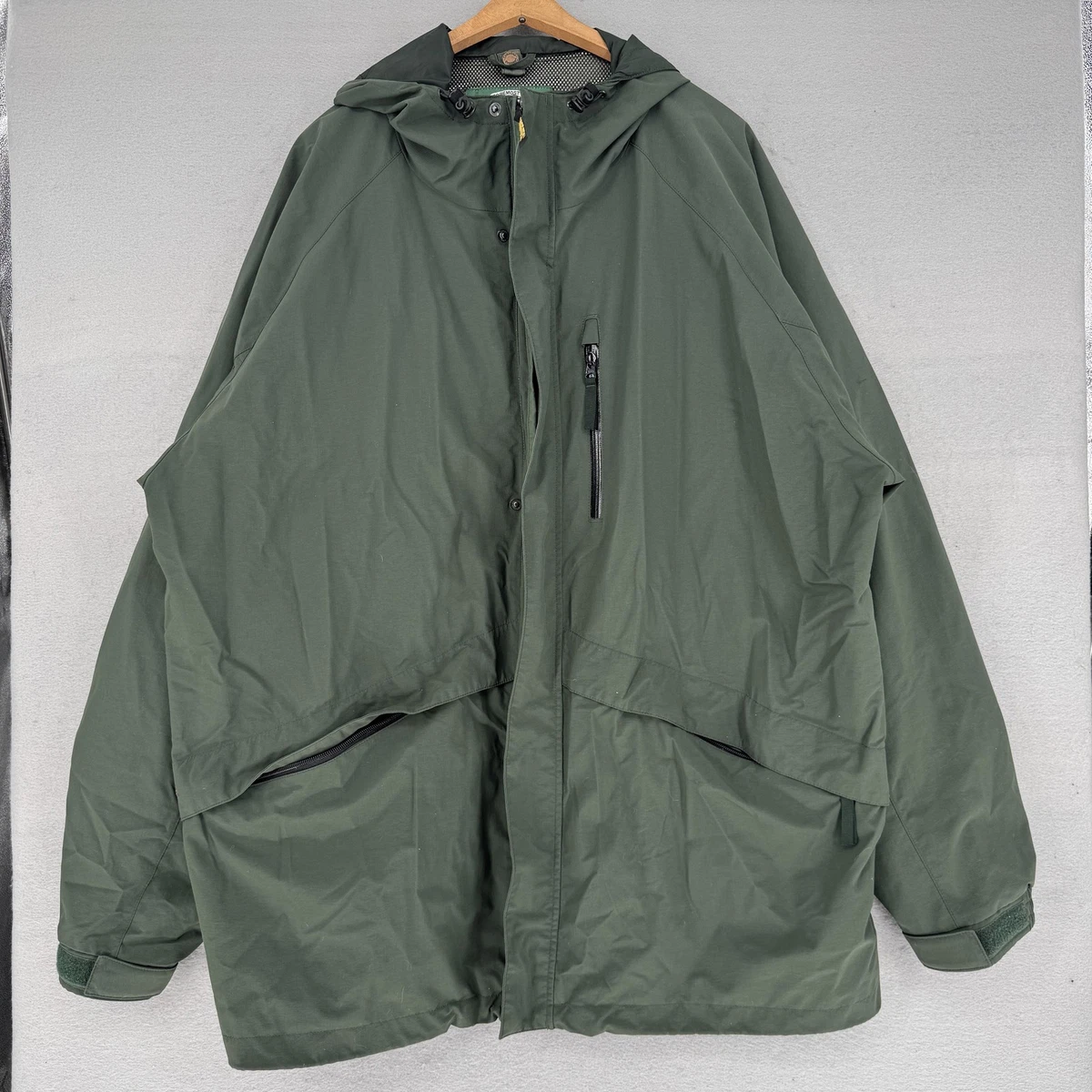 90s Cabela's Fishing Jacket DarkGreen XL Vintage Cabelas Jacket