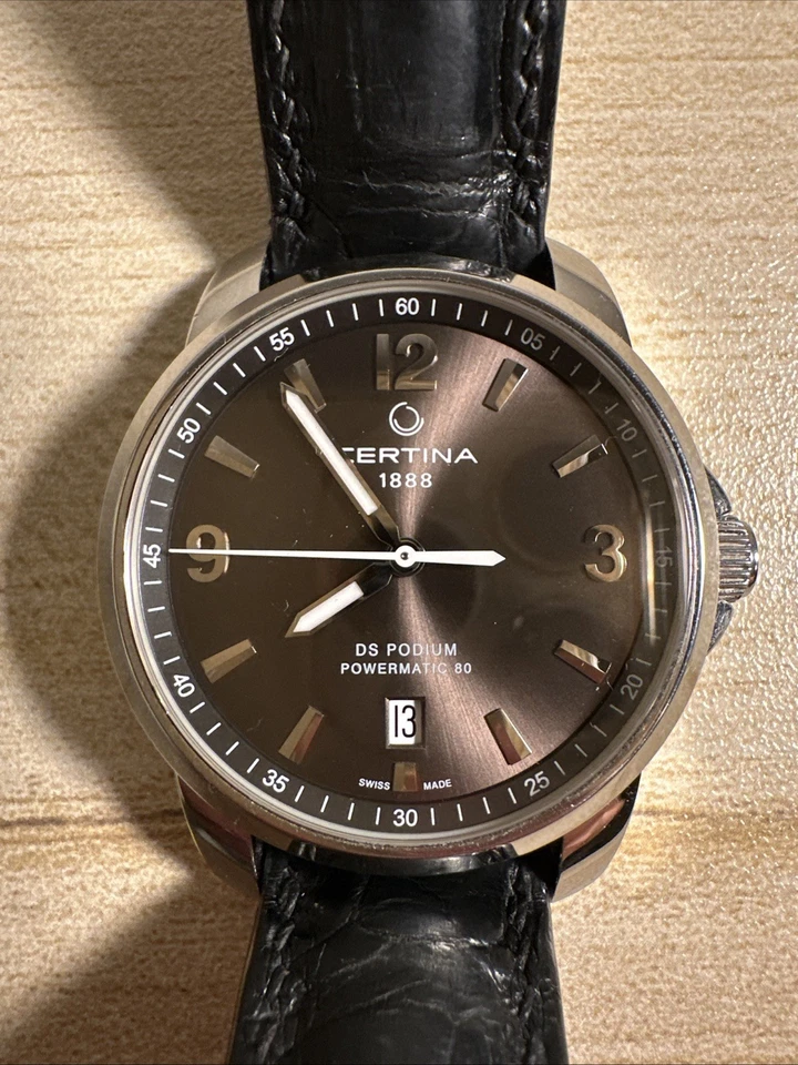 Certina DS Podium Automatic ETA Mens Watch 38mm, Swiss Made, Dress Watch - Image 2 of 4