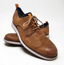 Sperry Mens Brown Gold Cup Oxford ASV Vibram Sz 13M Formal Leather Office