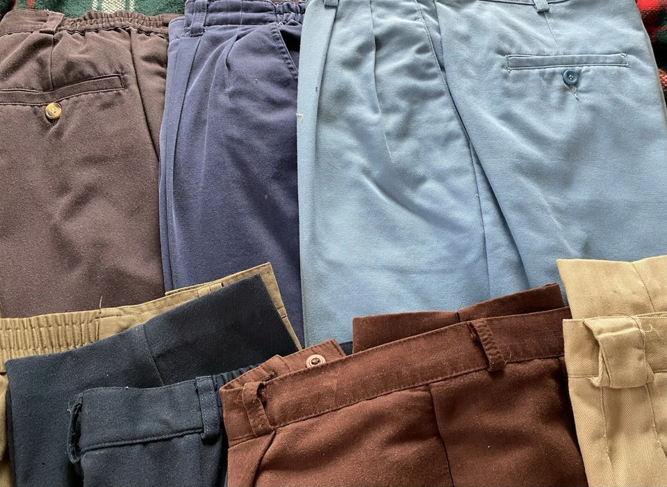 Lote de 10 pantalones mujer talla 12 y 14. Foto 2 de 4