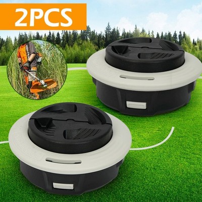 2X Für Stihl FS87 FS131 FS250 FS260R FR130 AutoCut Mähkopf Trimmerkopf Fadenkopf
