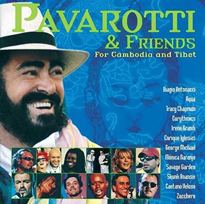 Pavarotti & Friends for Cambodia a... [CD] Luciano Pavarotti [*READ* EX-LIBRARY]