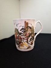 Tazza da tè caffè vintage Royal Windsor Bone China villaggio inglese