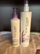 DUO Matrix Biolage Hydra Source Aloe Daily Leave In Tonic + Cream For Dry Hair ￼