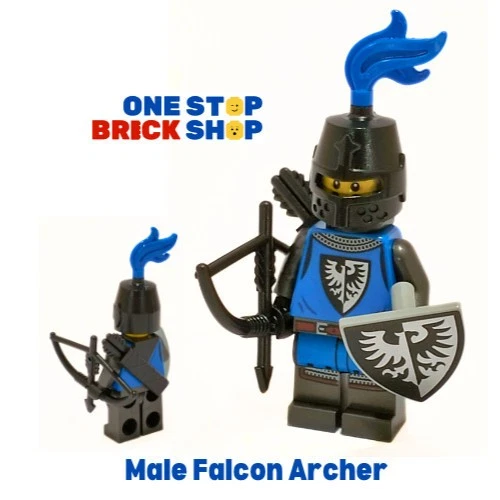 LEGO Castillo Caballeros León 10305 - 9X Nuevo Halcón/León Minifiguras Paquete de Batalla Foto 2 de 4