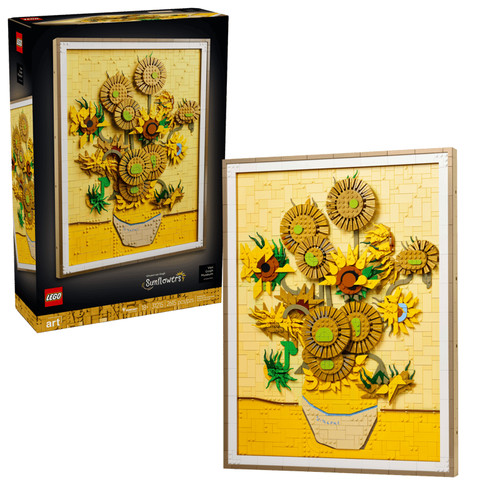 LEGO Art Vincent van Gogh Sunflowers 31215 Van Gogh Museum 2615 Pieces