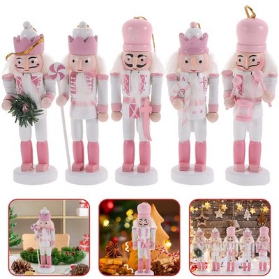 5 Pcs Weihnachtsdeko Nussknacker Walnüsse Figur Weihnachtsfigur