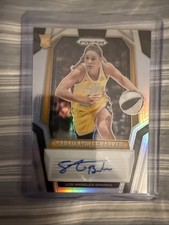 Sarah Ashlee Barker 2025 Panini Prizm WNBA Rookie Signatures Silver Prizm Auto