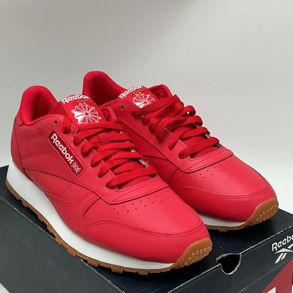 Las mejores ofertas en Reebok Classic Leather Low Red | eBay