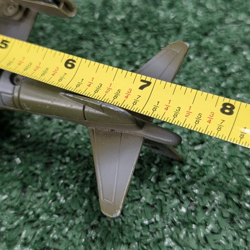 Vintage ERTL Force One US Marines AV-8B Diecast Harrier Jet 7” - Picture 8 of 8