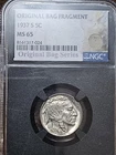 1937-S Buffalo Nickel MS65