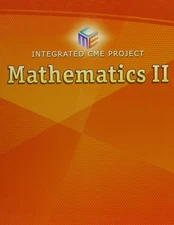 High School Math Cme Integrated Math II Student Edition Grade 9/12