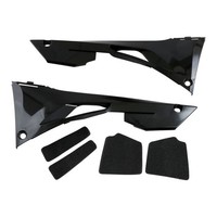 Ufo Luftfilterabdeckungen Airbox CVR CRF450R/RX 17- BLK