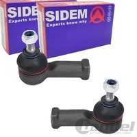 2X Sidem SpurstangenkÖPfe Passend FüR Opel Meriva Links+Rechts | 9030