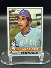 Topps 1976 Amos Otis #510 Kansas City Royals Baseball Card MLB
