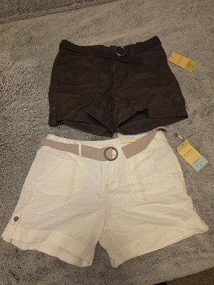 Lot Of 2 Sonoma Life Style Cargo Shorts With Belt Style BRAND NEW!