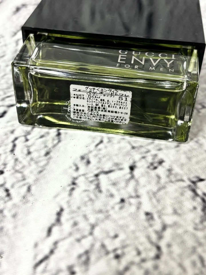 GUCCI Envy for Men EDT 50 ml 1,7 OZ Perfume Vintage Raro Fragancia Clásica Foto 3 de 3