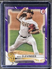 Clevinger, Mike - 2021 Bowman Paper - 109/250-INV