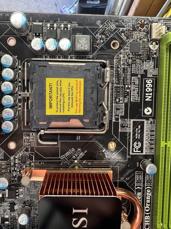 MSI P7N SLI-FI MS-7380 Socket 775 NVIDIA nForce 750i SLI DDR2 ATX Motherboard - Image 4 of 4