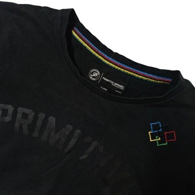 Primitive Apparel Mens XL Black Graphic T-Shirt Skateboarding Streetwear Tee