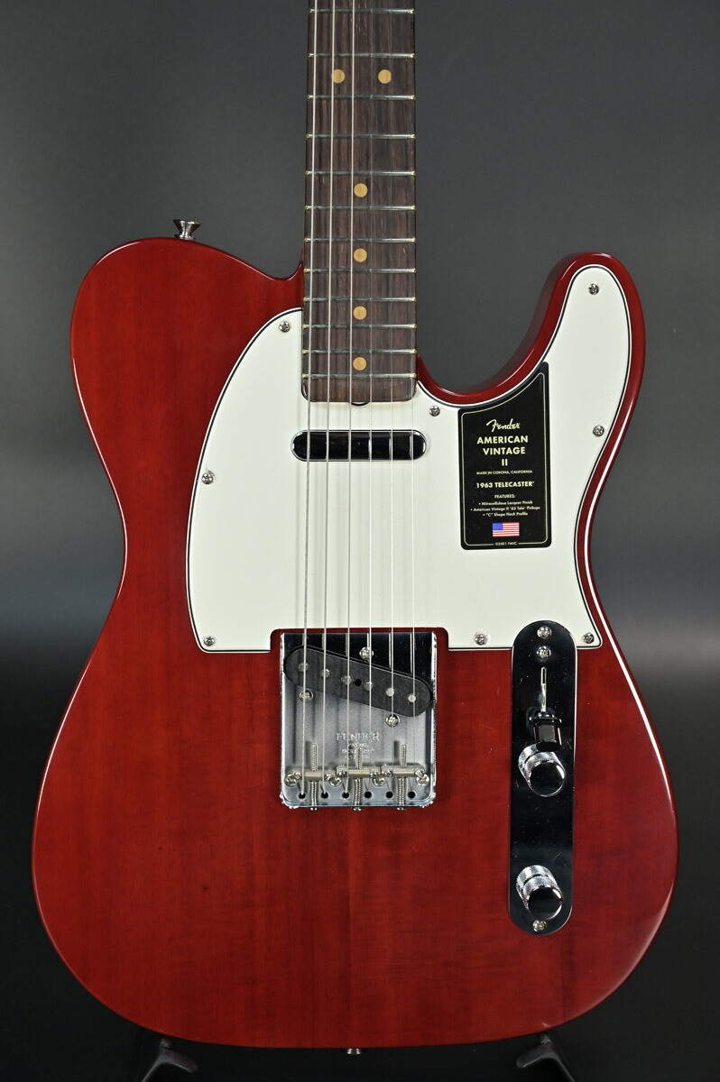 Fender American Vintage II 1963 Telecaster Crimson Red