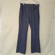 Vintage Roebucks Sears Mens Medium Wash Straight Leg Jeans 32x30 High Rise