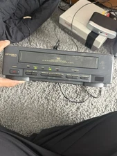 Optimus Model 27 VCR VHS Player 4 Head Hi-Fi Stereo Tested & Working - ISSUE