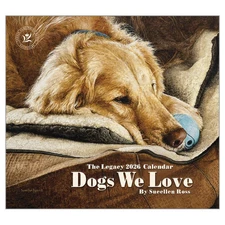 Legacy Publishing Group,  Dogs We Love by Sueellen Ross 2026 Wall Calendar, 13.3