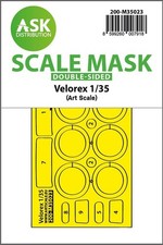Art Scale 200-M35023 1:35 Velorex double-sided express fit mask for Art Scale Ki