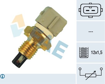 33180 FAE Sensor, Ansauglufttemperatur für CITROËN PEUGEOT 1920C5 Neu