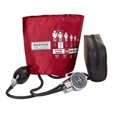 McKesson LUMEON Large Adult Cuff Arm Aneroid Sphygmomanometer Unit