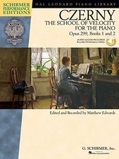 CARL CZERNY - THE SCHOOL OF VELOCITY FOR THE PIANO, OPUS By Matthew Edwards NEW