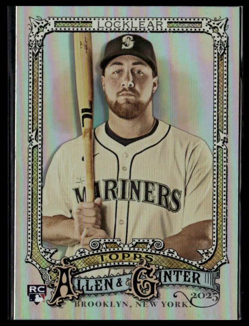 2025 Topps Allen & Ginter #112 Tyler Locklear Silver Portrait