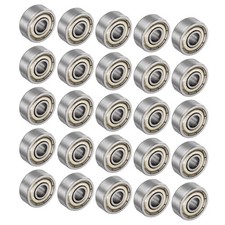 25pcs 4x13x5mm 624ZZ Ball Bearings Carbon Steel Double Shielded ABEC3