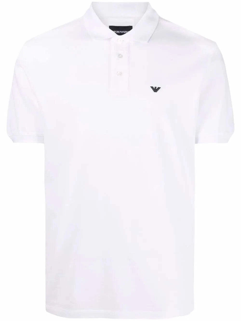 Emporio Armani Mercerised Men's White Polo T-shirt with Micro Eagle
Opens in a new window or tab